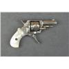 Image 1 : Antique diminutive Belgian folding trigger  revolver, 5.5mm cal., 1-1/2” barrel, nickel  finish, bea