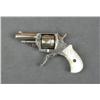 Image 2 : Antique diminutive Belgian folding trigger  revolver, 5.5mm cal., 1-1/2” barrel, nickel  finish, bea