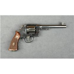 Smith & Wesson Second Model Hand Ejector DA  revolver, British proofed and converted to  .45 cal.,6-
