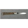 Image 3 : Large stag handled folder knife by Joseph  Rodgers & Sons (No. 6) approx. 10” overall  with an appro