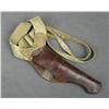 Image 1 : Heiser, Denver, Colorado marked leather  shoulder holster for a 4-3/4” SAA revolver,  in overall unt