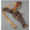 Image 1 : H.H. Heiser, Denver, Colorado maker leather  shoulder holster for a 5-1/2” Colt SAA  revolver, in ov