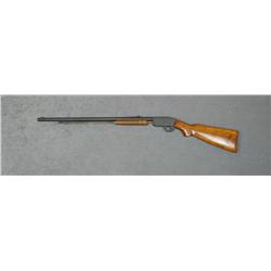 Premier pump action rifle, .22 short, long or  long rifle, 24” octagon barrel, blue finish,  wood st