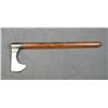 Image 2 : Commemorative Lewis and Clark Expedition axe  with wood shaft produced in 2005 to celebrate  the 200