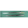Image 3 : French Model 1866 bayonet and metal scabbard  in overall very good condition, approx. 28”  overall, 