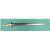 Image 2 : French Model 1866 bayonet and metal scabbard  in overall very good condition showing a  bright blade