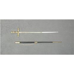 Spanish made copy of a Toledo Court dress  sword in overall very good condition approx.  31” overall