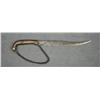 Image 2 : Small thin curved blade Mexican knife approx.  11” overall with an approx. 7” blade that  shows a gr