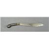 Image 1 : Interesting large clip point curved blade  knife approx. 20-1/2” overall with an approx.  13-1/2” bl