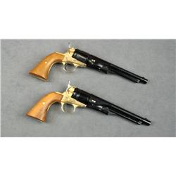 Cased pair of Colt Civil War Centennial Model  diminutive .22 short single shot pistols  designed in
