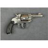 Image 1 : H & R Model 1905 DA revolver, .32 cal.,  2-1/2” octagon barrel, nickel finish,  checkered black hard