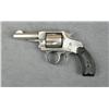 Image 2 : H & R Model 1905 DA revolver, .32 cal.,  2-1/2” octagon barrel, nickel finish,  checkered black hard