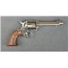 Image 1 : Ruger New Model Single-Six revolver, .22  cal., 5-1/2” barrel, stainless construction,  smooth wood 
