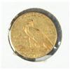 Image 1 : 1913 $2 1/2 U.S. Indian Gold Coin,  uncirculated, not professionally graded. Est.  $300-$600