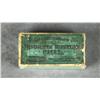 Image 1 : Original green label box for Henry rifle  cartridges in need of restoration as it has  been flattene