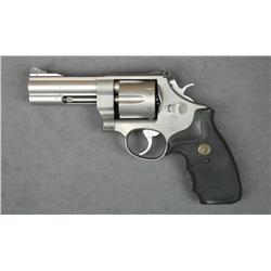 Smith & Wesson Model 625-3 Model of 1989 DA  revolver, .45 cal., 4” barrel, satin nickel  finish, Pa