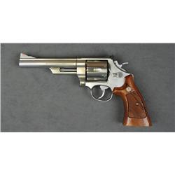 Smith & Wesson Model 629-3 DA revolver, .44  Magnum cal., 6” barrel, stainless steel,  checkered com