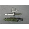 Image 1 : Scarce M9 first contract Phrobis III bayonet  with composite sheath, olive green woven  hanger and a