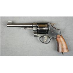 Smith & Wesson Model 1917 U.S. Property DA  revolver, .45 cal., 5-1/2” barrel, blue  finish, smooth 
