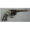 Image 2 : Colt Army Special DA revolver, .38 cal., 6”  barrel, blue finish, checkered hard rubber  grips, #343