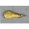 Image 1 : Brass spread eagle powder flask for belt  model percussion revolvers with spread eagle,  stand of fl