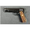 Image 1 : Desirable Colt Ace Model semi-auto pistol,  .22LR cal., 4-3/4” barrel, blue finish,  checkered medal