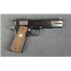 Image 2 : Desirable Colt Ace Model semi-auto pistol,  .22LR cal., 4-3/4” barrel, blue finish,  checkered medal