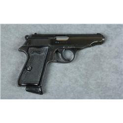 Walther Model PP DA semi-auto pistol, .22LR  cal., 3-3/4” barrel, blue finish, import  marked, check