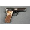 Image 2 : Smith & Wesson Model 39-2 DA semi-auto  pistol, 9mm cal., 4” barrel, black finish,  checkered medall