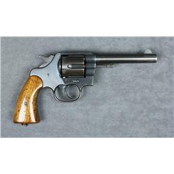 U.S. Property marked Colt Model 1917 DA  revolver, .45 cal., 5-1/2” barrel, military  blue finish, w