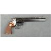 Image 2 : Colt Python Model DA revolver, .357 Magnum  cal., 8” barrel, blue finish, combat  checkered medallio