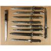 Image 2 : Bayonet lot consisting of 10 military  bayonets for Mauser's and European military  arms; FN-49, VZ-