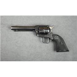 COLT Frontier Scout, #102675F, .22 LR, 4.75"  barrel, blued finish, fixed sights with black  checker