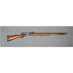 Swiss Vetterli Model 1878 bolt-action rifle,  .41 Swiss cal., 33” barrel, blue finish, wood  stocks,