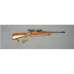 J.C. Higgins Model 50 bolt-action rifle,  .30-06 cal., 22” barrel, blue finish, wood  stock with lea