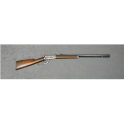 Winchester Model 1894 lever action rifle,  .38-55 cal., 26” octagon barrel, blue finish,  wood stock
