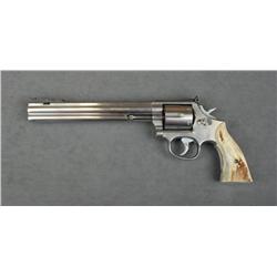 Smith & Wesson Model 686-1 DA revolver, .357  Magnum cal., 8-3/8” barrel, stainless steel  construct