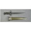 Image 1 : 1905 E1 short U.S. military bayonet with  sheath marked U.F.H. with U.S. and flaming  bomb proof dat