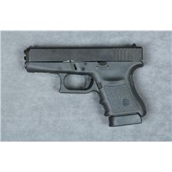 Glock Model 36 semi-auto pistol, .45 cal., 4”  barrel, mat black slide, polymer frame,  #EZE703US. T