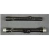 Image 2 : Lot of two rifle scopes including a Weaver K  2.5 in overall good condition with clear  optics; the 