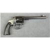 Image 2 : Colt Police Positive DA revolver, .38 cal.,  6” barrel, re-blued finish, checkered hard  rubber grip