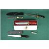 Image 1 : Lot of five modern knives in factory  cardboard boxes including a Winchester  Commemorative Model 94