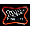 Image 1 : Neon Beer sign “Miller High Life” in overall  excellent condition at time of description.   Est.:  $
