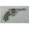 Image 1 : Webley Mark IV DA revolver, .38 cal., 5”  barrel, matted black finish with stamping on  left side of