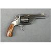 Image 1 : Smith & Wesson First Model Top Break DA  revolver, .44 cal., re-blued finish,  replacement wood grip