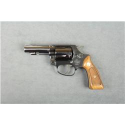 Smith & Wesson Model 36-1 DA revolver, .38  Special cal., 3” heavy barrel, blue finish,  checkered m