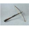 Image 1 : Old Crossbow approx. 31” overall with an iron  bow span of approx. 30” with old woven  string pull, 