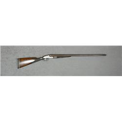 Lefever Arms Co. SxS concealed hammer  shotgun, 12 gauge, 30” barrels, blue and case  hardened finis