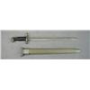 Image 1 : U.S. military bayonet and scabbard with  longer blade, Model 1905/1942, and sheath in  overall fine 