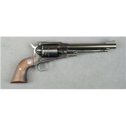 Ruger Old Army percussion revolver, .44 cal.,  7-1/2” barrel, black finish, smooth  medallion wood g